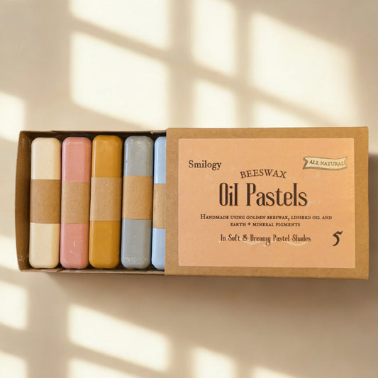 Creioane cerate Beeswax – Set de 5