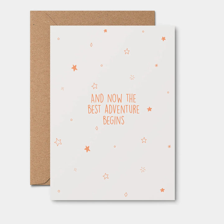 Felicitare · The Best Adventure Begins
