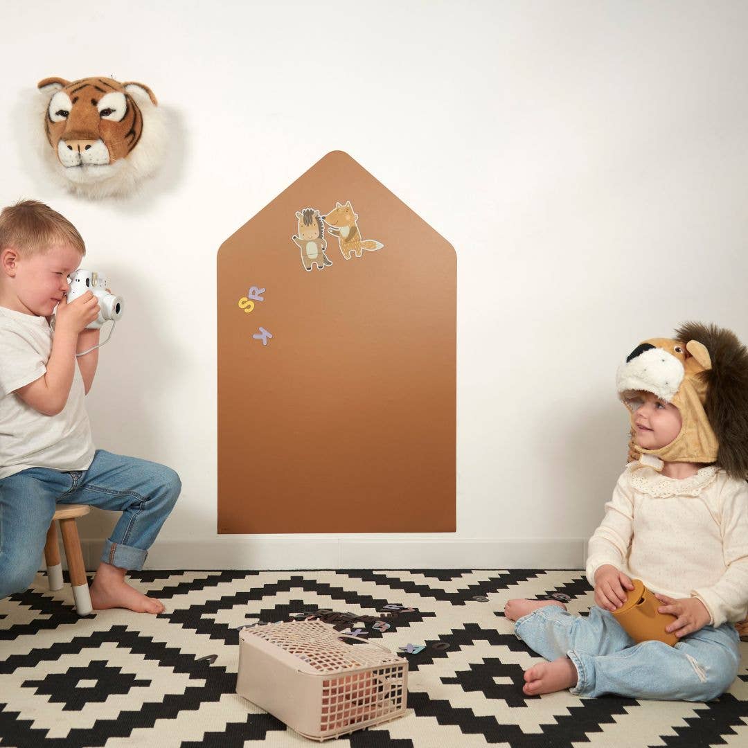 Tablă magnetică copii Casă 58 × 92,4 cm