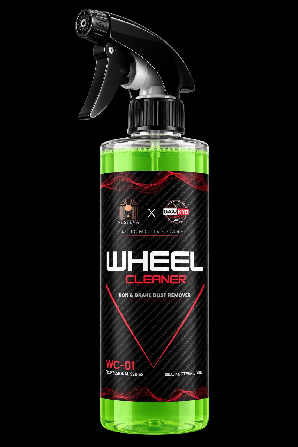 Wheel Cleaner Neon 500ml Nesteva x GajuKYD
