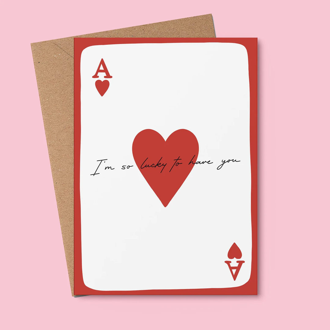 Felicitare · Lucky To Have You