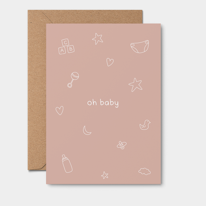 Felicitare · Oh Baby