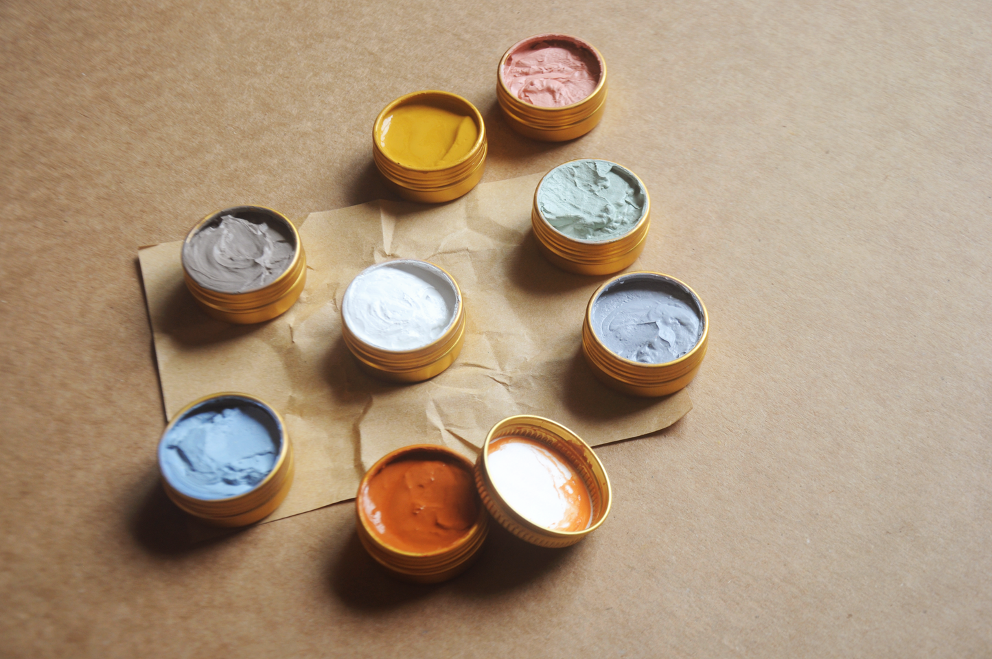 Natural watercolor set for children