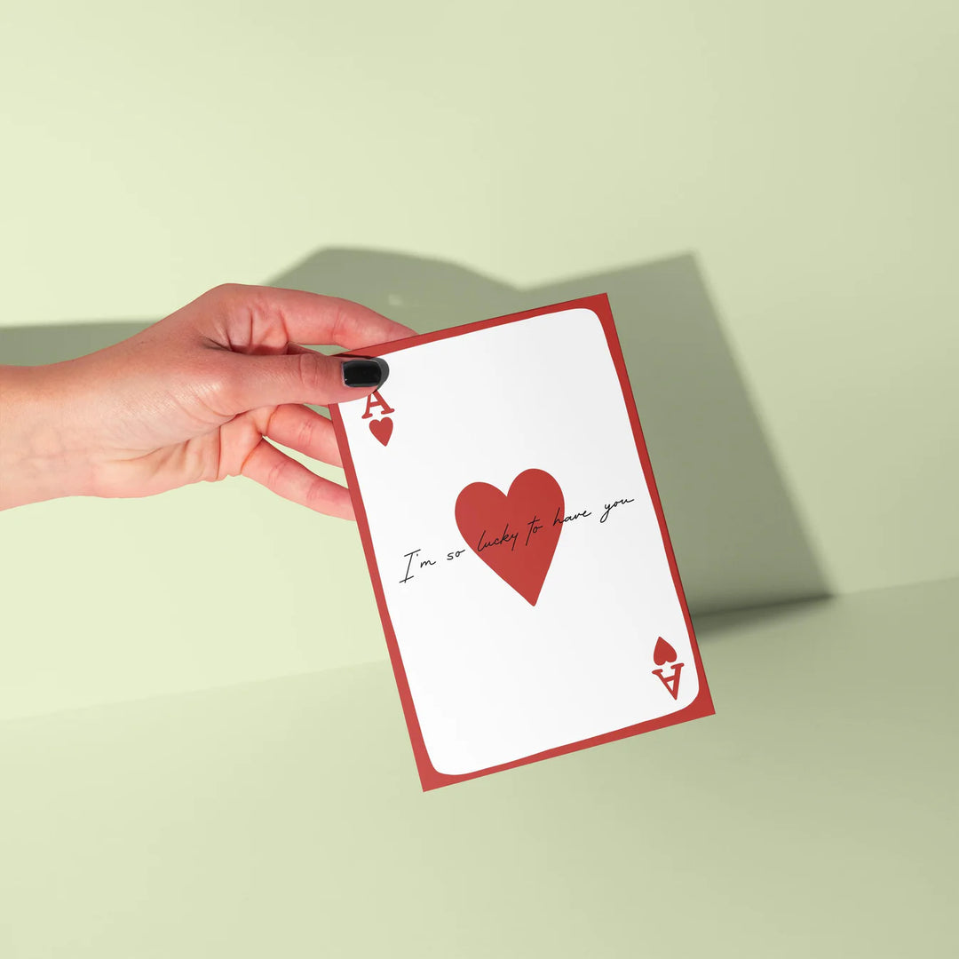 Felicitare · Lucky To Have You