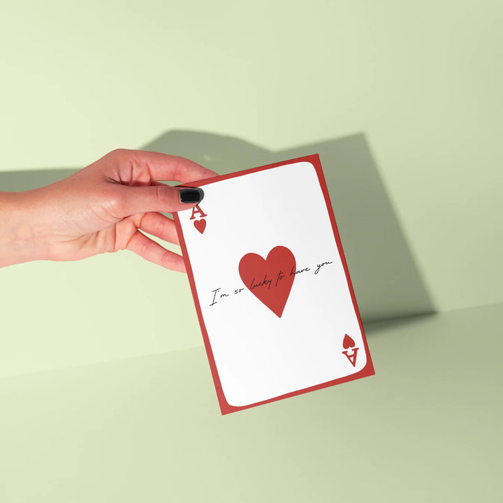 Felicitare · Lucky To Have You
