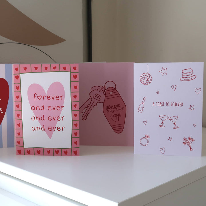 Felicitare · Toast To Forever