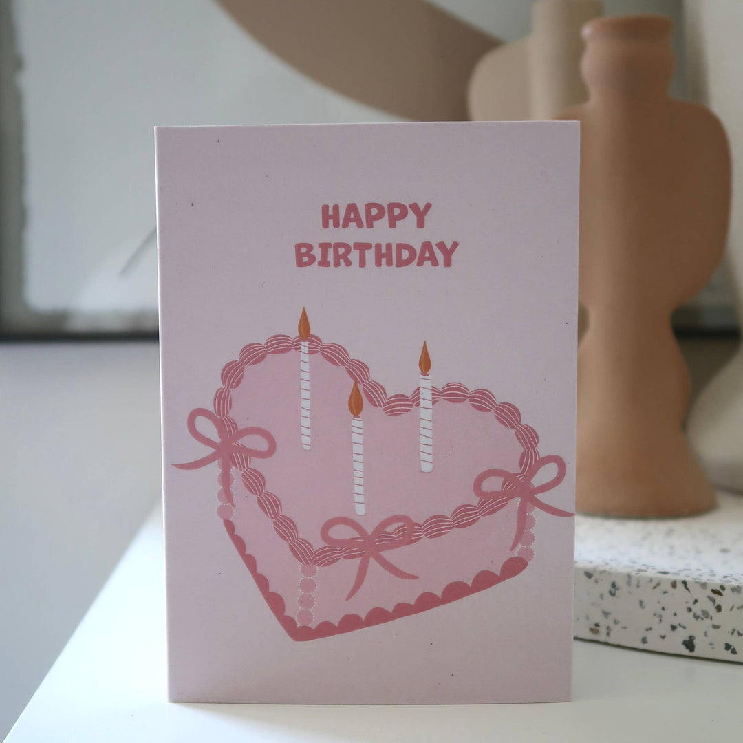 Felicitare · Pink Vintage Cake