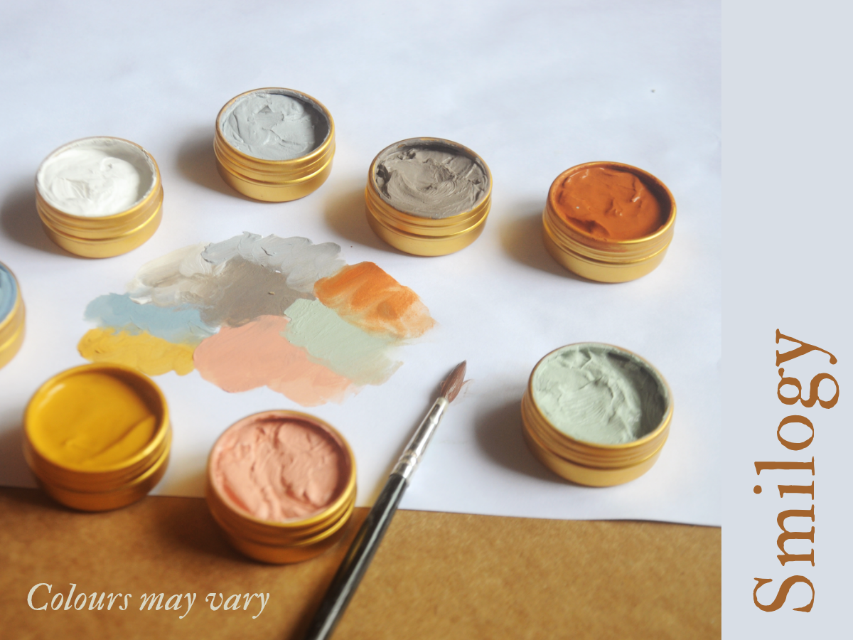 Natural watercolor set for children