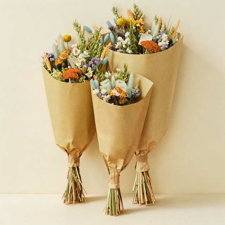 Flori uscate - Buchet Primăvară Pastel