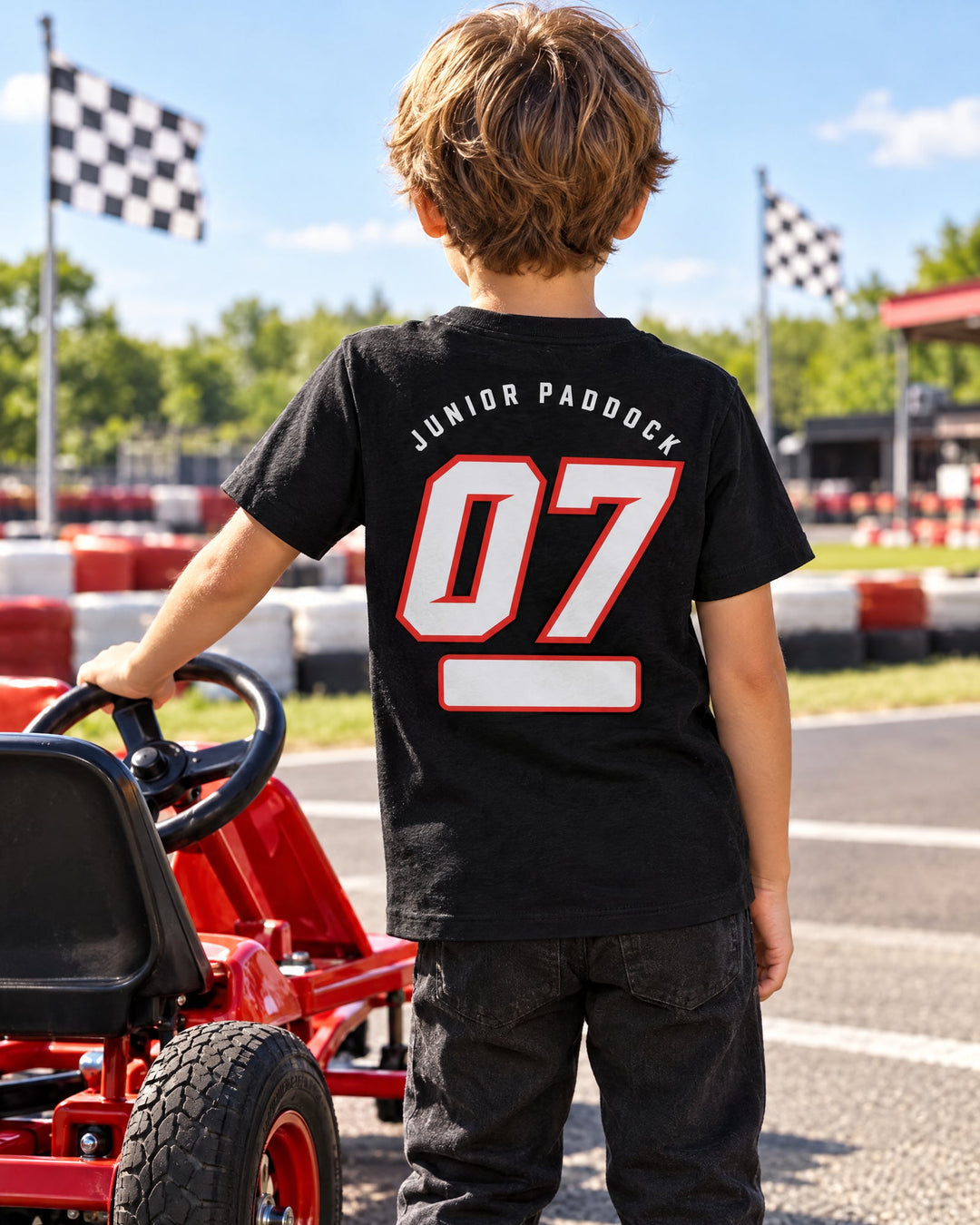 Tricou copii Junior Paddock 07 - Suspended