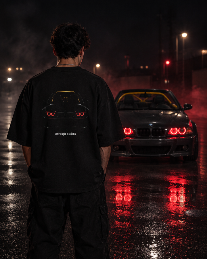 Tricou E46 Night GajuKYD - spate