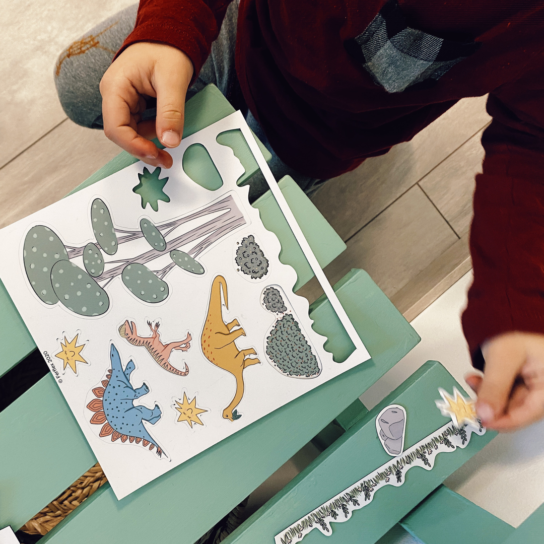 Joc magnetic – Lumea dinozaurilor