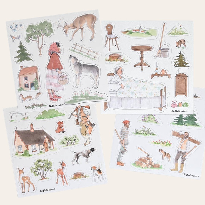 Joc magnetic – Scufița Roșie