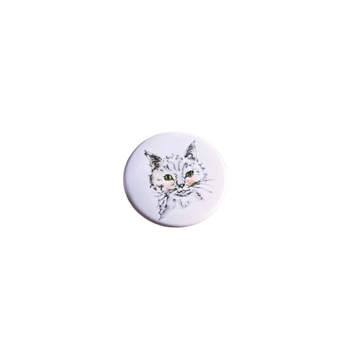 Magnet decorativ rotund Animal, Annelis Art, organizare, frgider