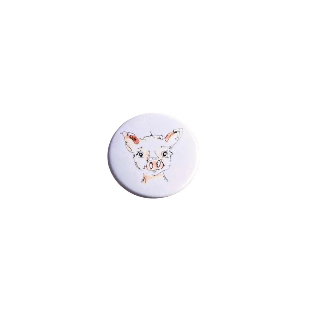 Magnet decorativ rotund Animal, Annelis Art, organizare, frgider