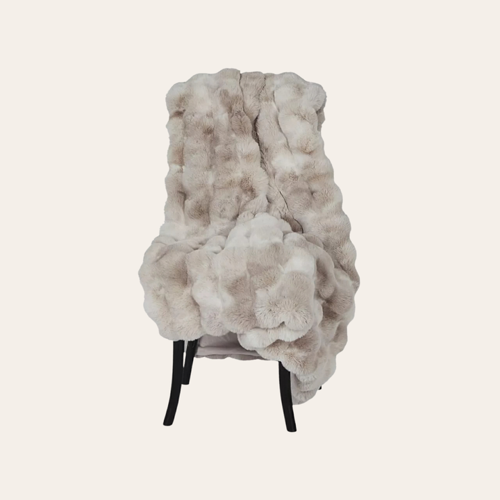 Pătură decorativă Misty Nisip 120x180 cm