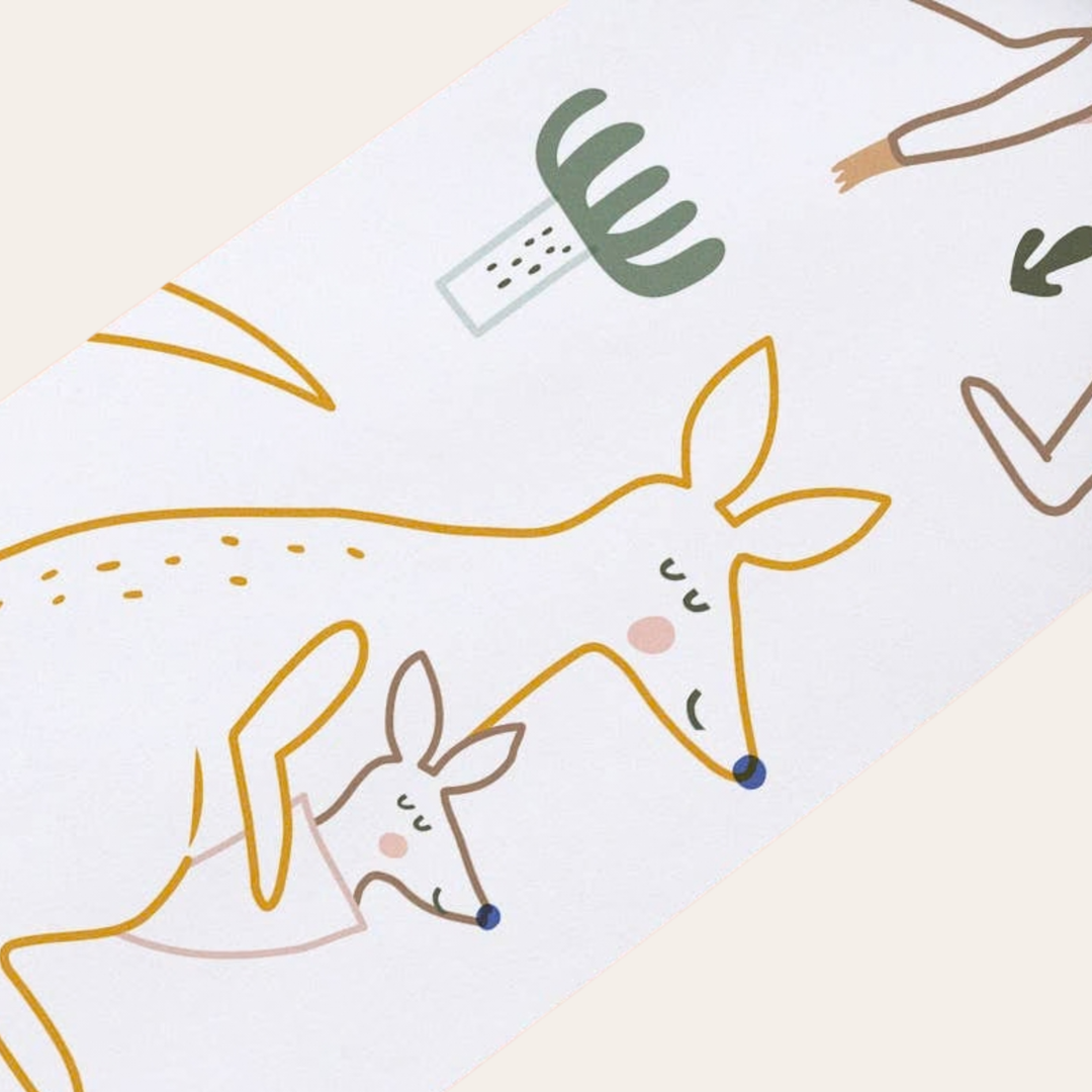 Carte de colorat extensibilă animale ZOO – Scroll