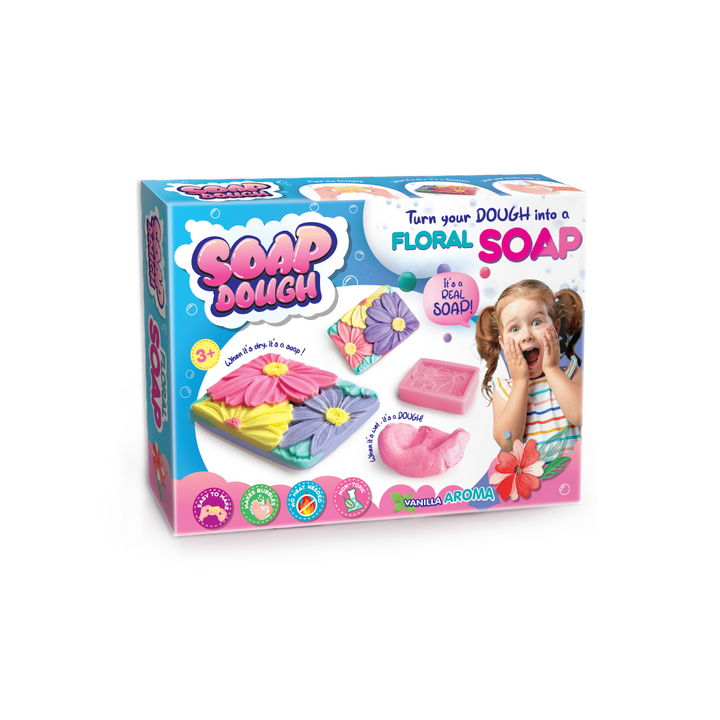 Set creativ Fă-ți propriul săpun - Flori, Strigo, copii, DIY, kit complet