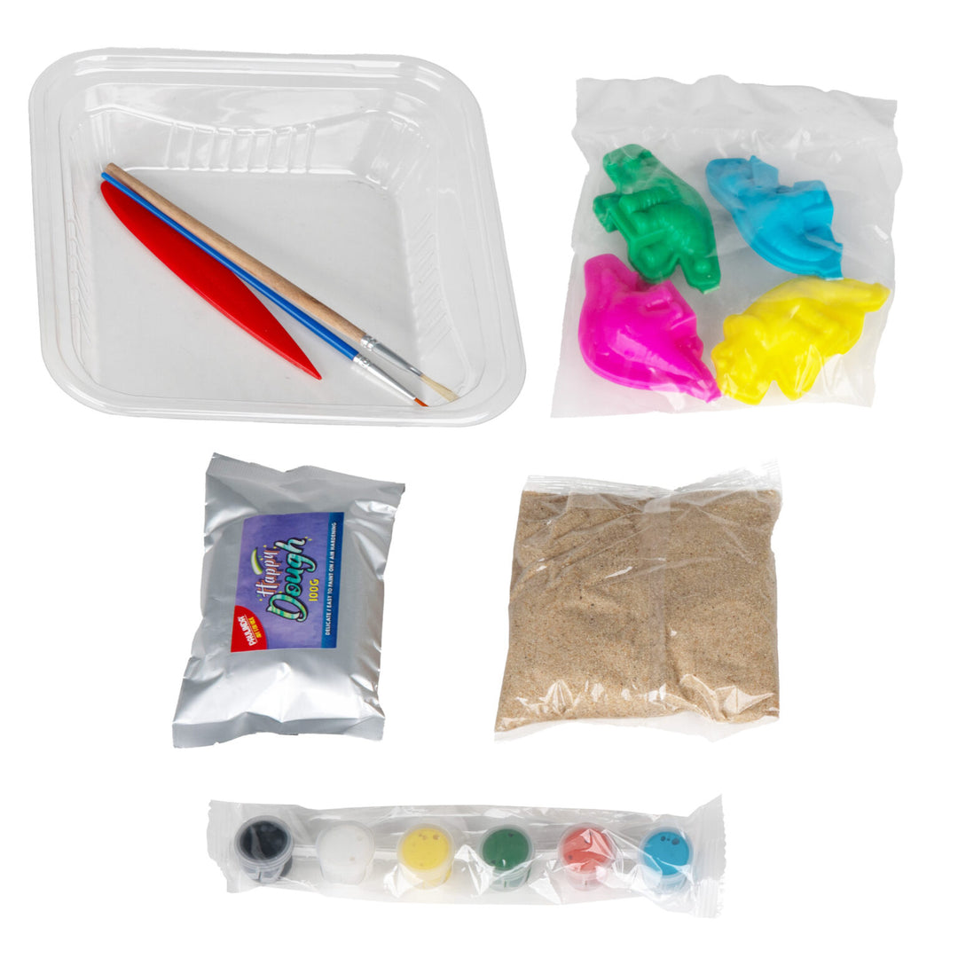 Set creativ Modelează - Dinozauri, Strigo, copii, DIY, kit complet