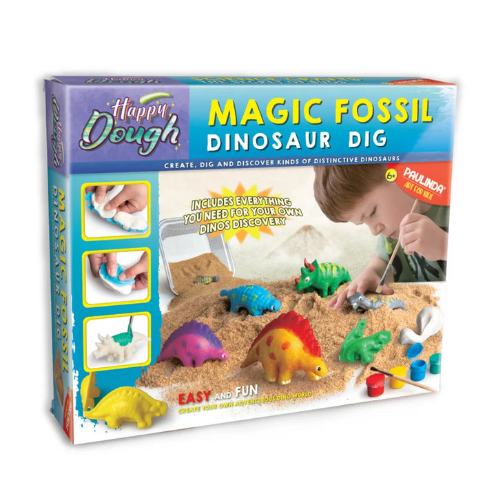 Set creativ Modelează - Dinozauri, Strigo, copii, DIY, kit complet