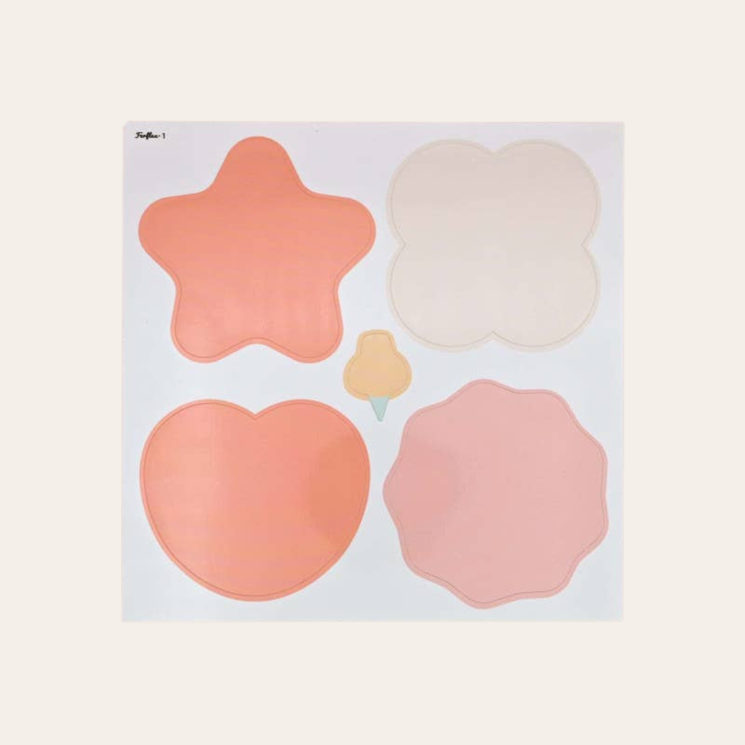 Set notițe magnetice Coral