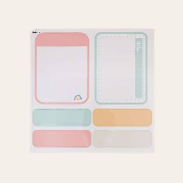 Set notițe magnetice Coral