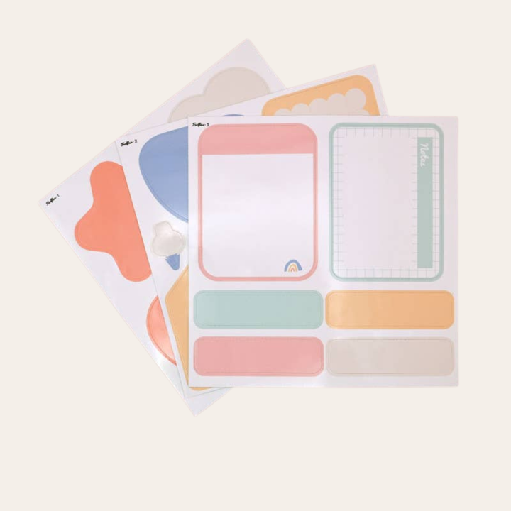 Set notițe magnetice Coral