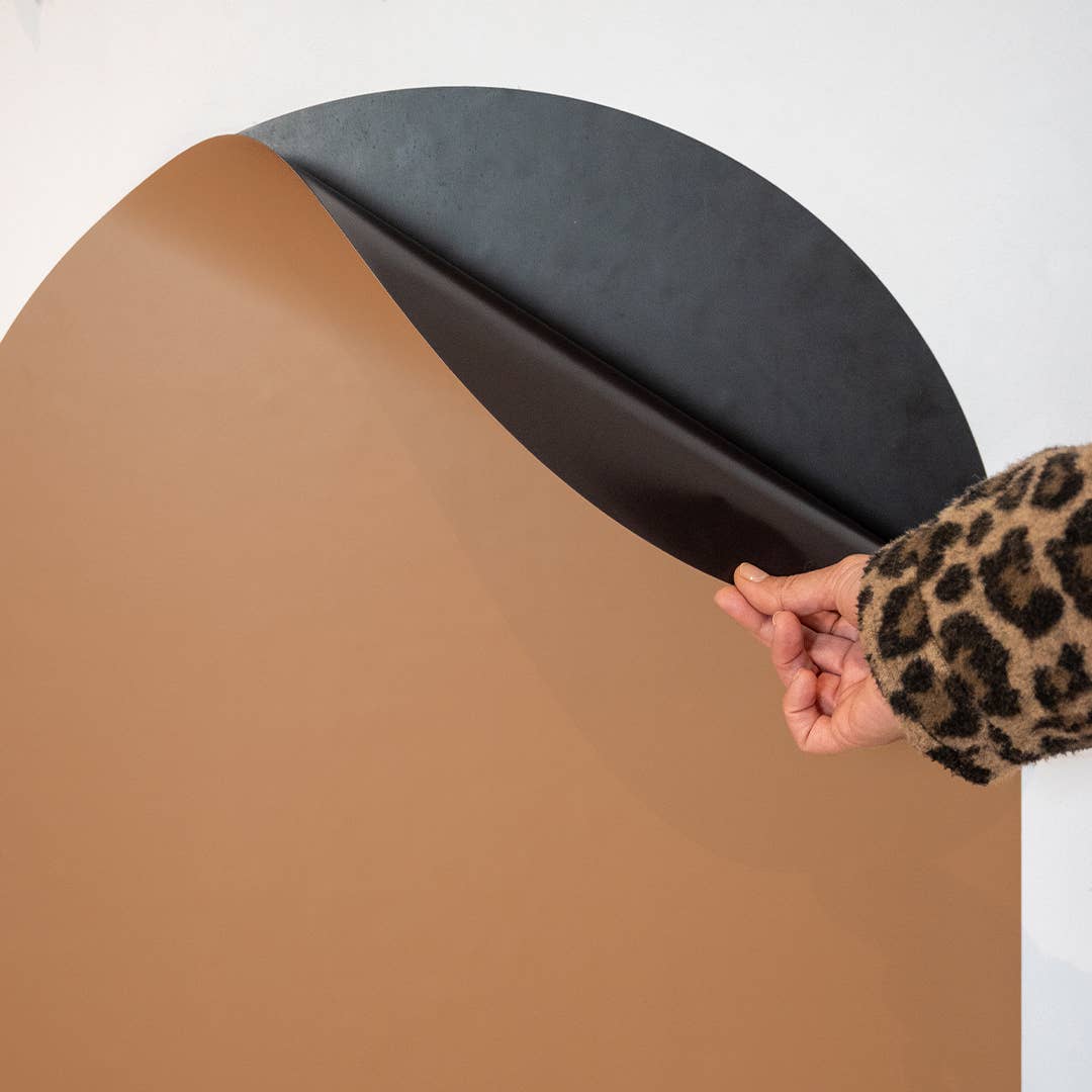 Detaliu material tablă magnetică flexibilă și repoziționabilă