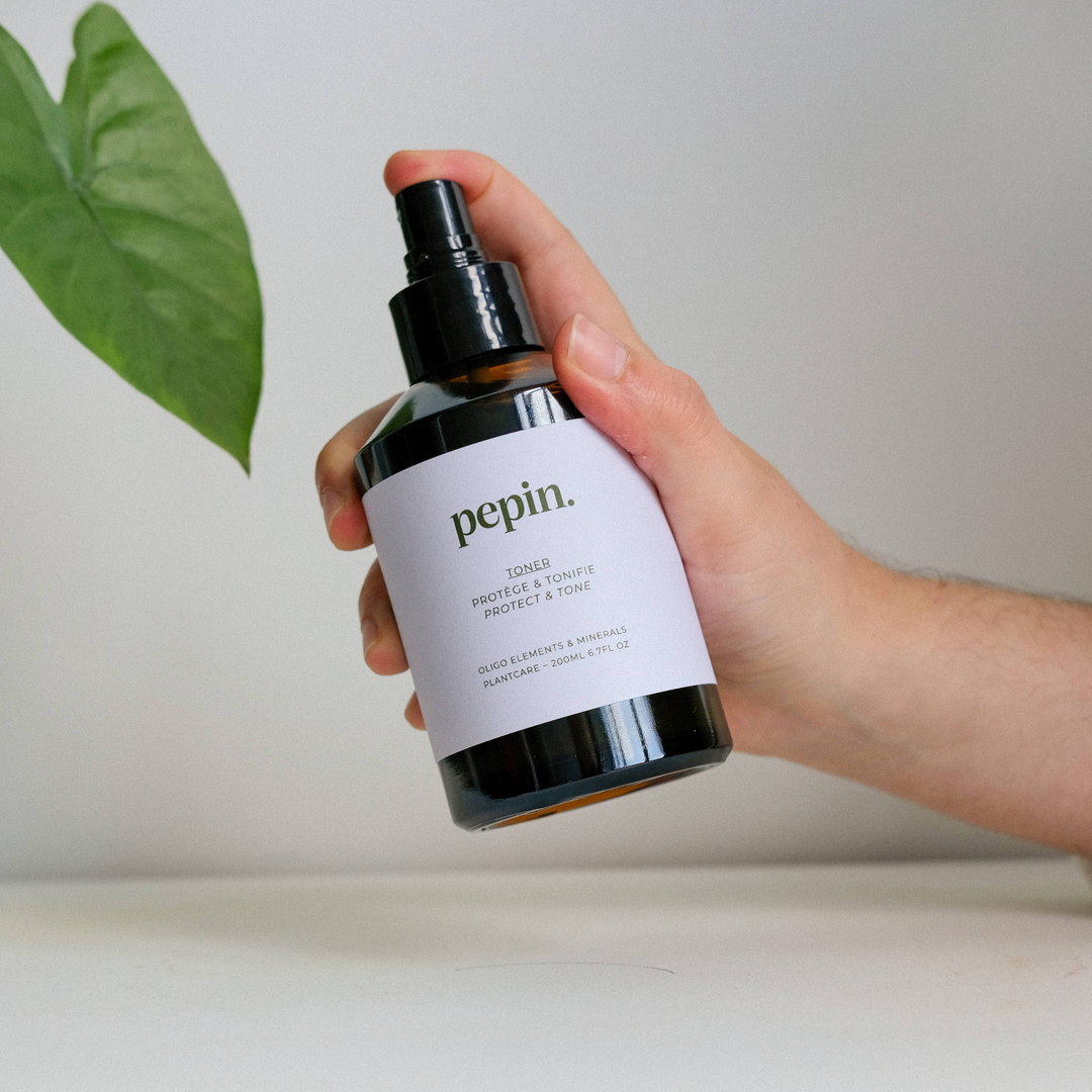 Toner spray protector plante
