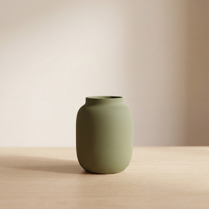 Vază ceramică Verde Olive 04